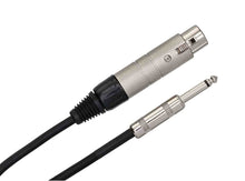 Load image into Gallery viewer, Hosa MIT-176, XLR Female to 1/4" TS Male Impedance Transformer - 6 Inches