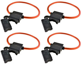 XP Audio XATC8G-10 10 8 Gauge ATC In-Line Blade Fuse Holder OFC Copper Wire Protection