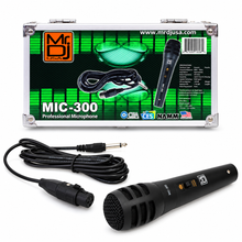 Load image into Gallery viewer, 2 MR DJ MIC300 Professional Handheld Uni-Directional Dynamic Microphone