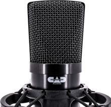 Load image into Gallery viewer, CAD Audio GXL1800 Large Format Side Address Condenser Microphone- Perfect for Studio, Podcasting &amp; Streaming, Black