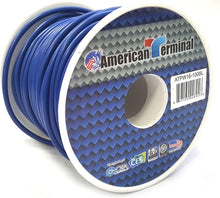Load image into Gallery viewer, American Terminal ATPW16-100BL 16GA 100' Blue Primary Remote Power Ground Wire