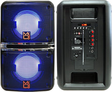 Load image into Gallery viewer, MR DJ GOPACK Dual 6.5" 1200W Portable Outdoor Bluetooth Speaker