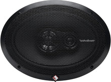 Load image into Gallery viewer, Pair of Rockford Fosgate Prime R169X3 6" x 9" 3-Way Prime Series Coaxial Speakers + R165X3 6. 5" 3-Way Prime Series Coaxial Speakers + Absolute 100FT Speaker Wire + Magnet Phone Holder