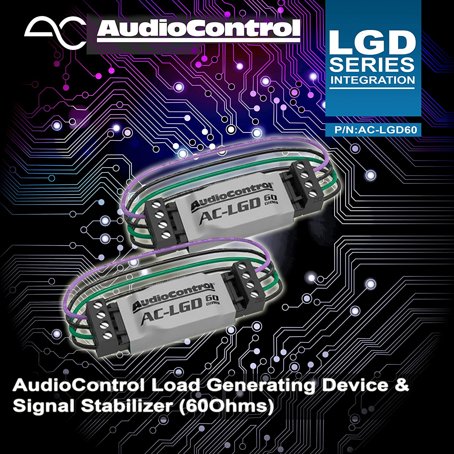 Audio Control AC-LGD 60 Load generating device & signal stabilizer for OEM Premium Amplified