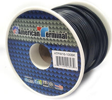 Load image into Gallery viewer, American Terminal ATPW16-100BK 16 Gauge Primary Wire, Black