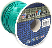 Load image into Gallery viewer, American Terminal ATPW16-100GR 16GA 100' Green Primary Remote Power Ground Wire