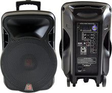 Load image into Gallery viewer, MR DJ 4000W Bluetooth DSP FM Radio USB Portable PA DJ KARAOKE Speaker