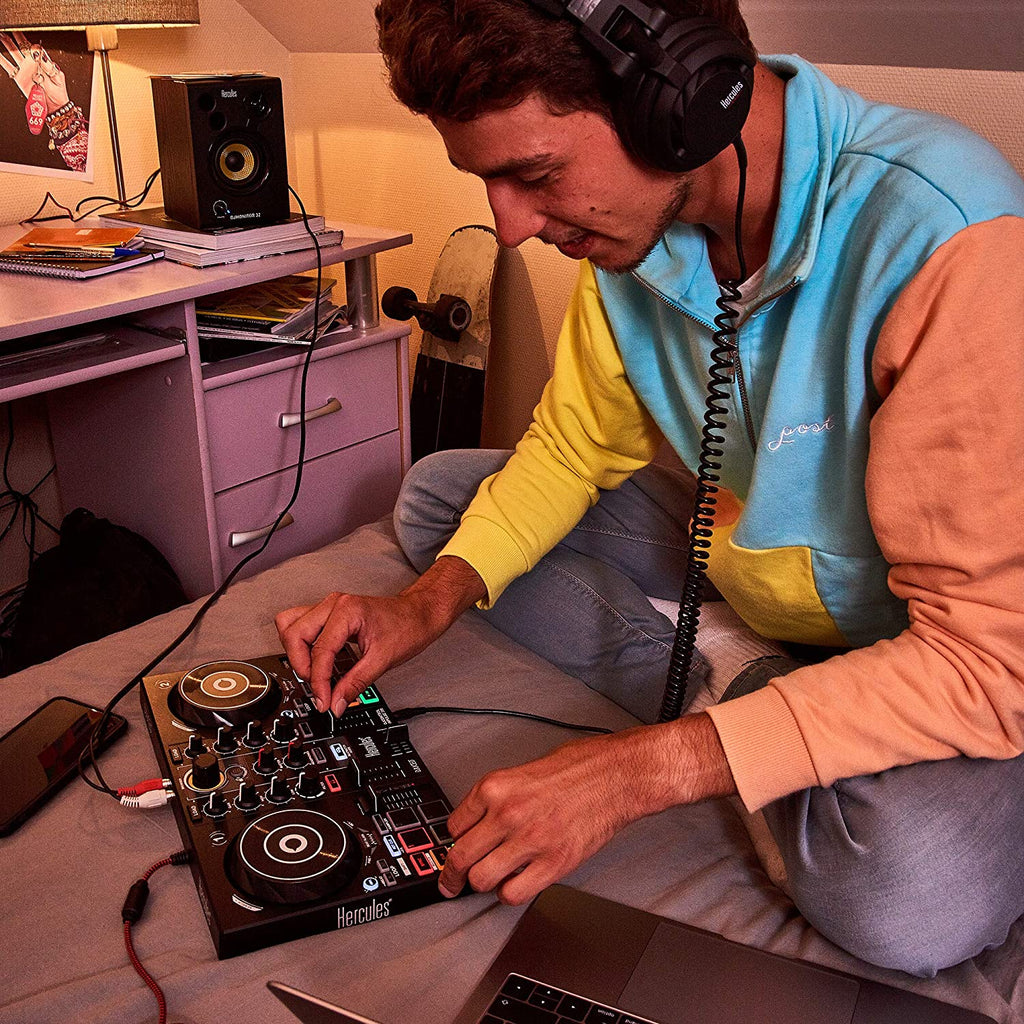 Hercules DJLearning Kit Complete DJ System for Beginners