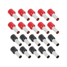 Load image into Gallery viewer, Tsunami TSX-8GA-FERR 20-Piece Red and Black 8GA Ferrules - Refill Pack