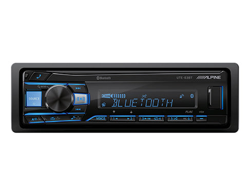 Alpine DVR-C320R+UTE-63BT+TW500+BT1700 Bluetooth Car Stereo with Dash Camera + Accessory Bundle