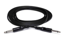 Load image into Gallery viewer, Hosa CPP-115, 1/4" TS Male to Same Unbalanced Interconnect Cable - 15 Feet