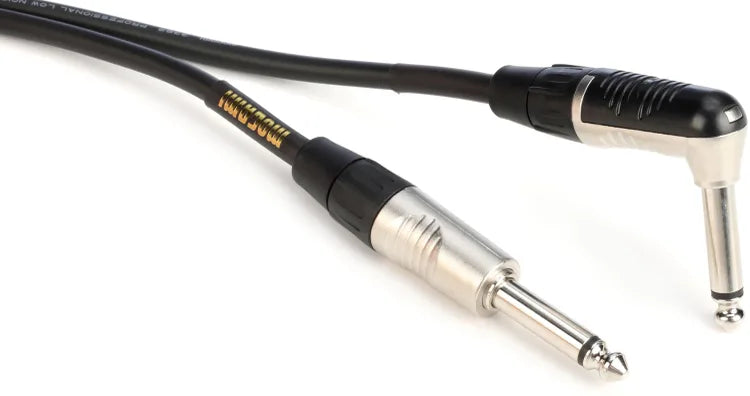 Mogami MCP GT R 10 CorePlus Straight to Right Angle Instrument Cable - 10 foot