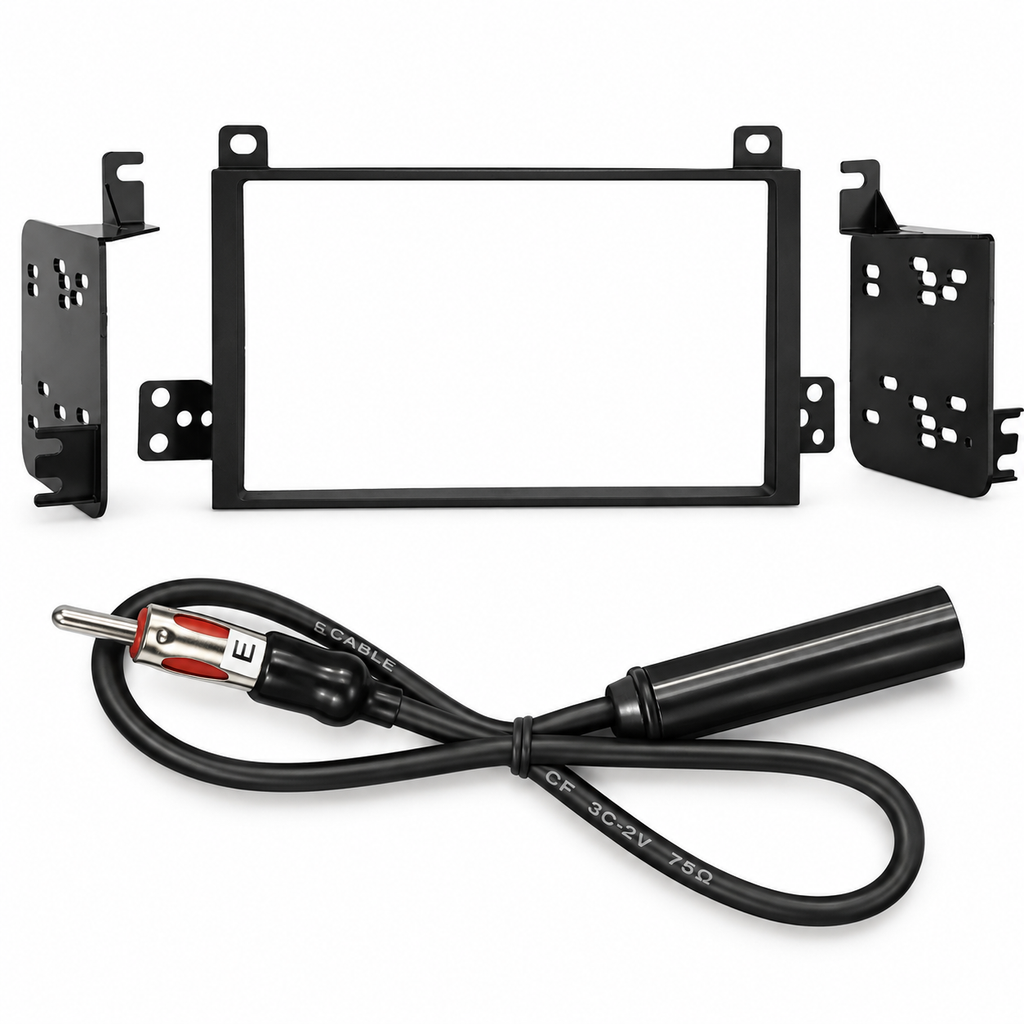 Metra 95-5810 Double DIN Dash Kit + Antenna Fits Lincoln Town Car 2003-2011