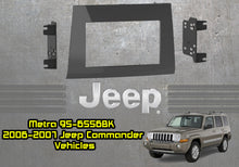 Load image into Gallery viewer, Metra 95-6556G Gray 2006 2007 06 07 JEEP Commander Car Radio Stereo Installation Dash Kit