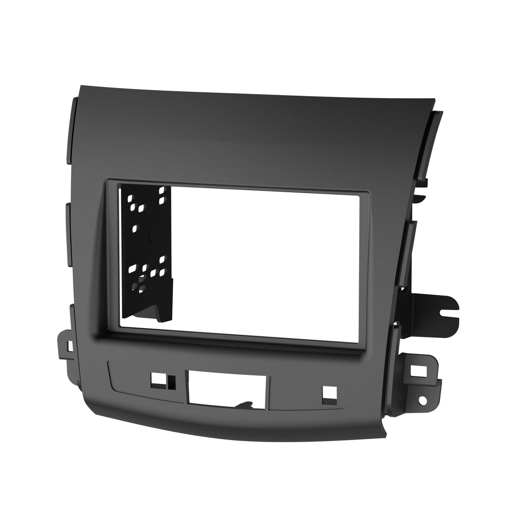 Metra 95-7023B Double-DIN Dash Installation Kit designed for 2007–2013 Mitsubishi Outlander vehicles,