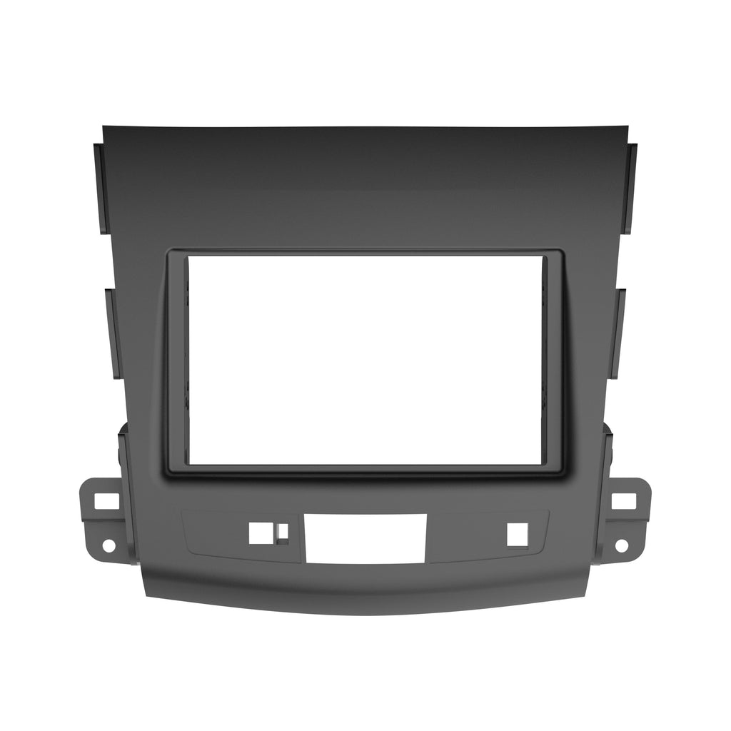 Metra 95-7023B Double-DIN Dash Installation Kit designed for 2007–2013 Mitsubishi Outlander vehicles,