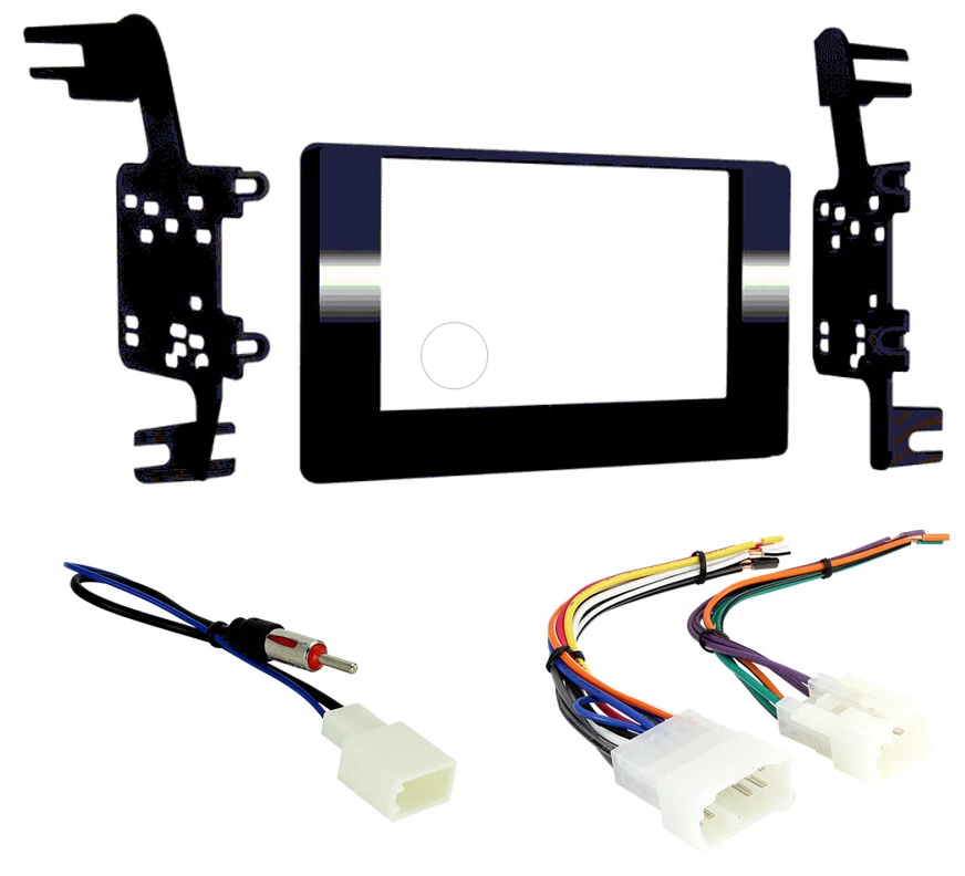 Metra 95-8250 Double Din Radio Install Dash Kit Wires Antenna Fit Sienna