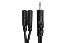Load image into Gallery viewer, Hosa YMM-232, Y Cable 3.5 mm TRS to Dual 3.5 mm TRSF