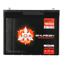 Load image into Gallery viewer, Shuriken SK-BT70 12V High Performance AGM Power Cell Battery for Systems Up To 1650 Watts