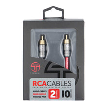 Load image into Gallery viewer, Tsunami TSX-RCA10 2 Channel 10 Ft RCA Cable