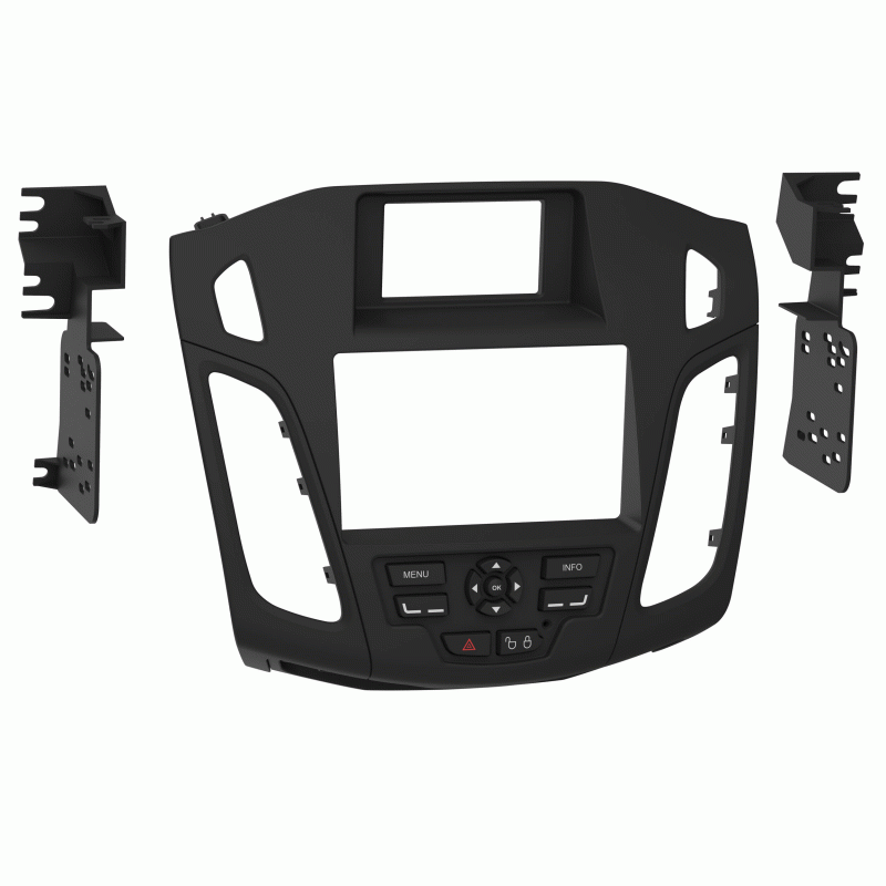 METRA 99-5827B SINGLE / DOUBLE DIN RADIO INSTALL KIT FOR 2012-14 FORD FOCUS