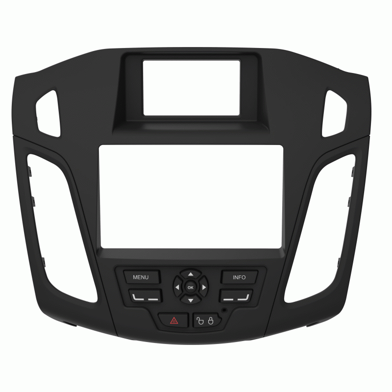METRA 99-5827B SINGLE / DOUBLE DIN RADIO INSTALL KIT FOR 2012-14 FORD FOCUS