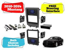 Load image into Gallery viewer, Metra 99-5839CH Charcoal Single/Double DIN Dash Kit for 2010-2014 Ford Mustang