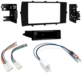 Metra 99-8239B Single-DIN Dash Kit Harness Antenna Fits Toyota Prius C 2012-2014 Bundle