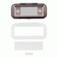 Load image into Gallery viewer, Metra 99-9005 Universal White Marine/Boat Protective Radio/CD Player Cover