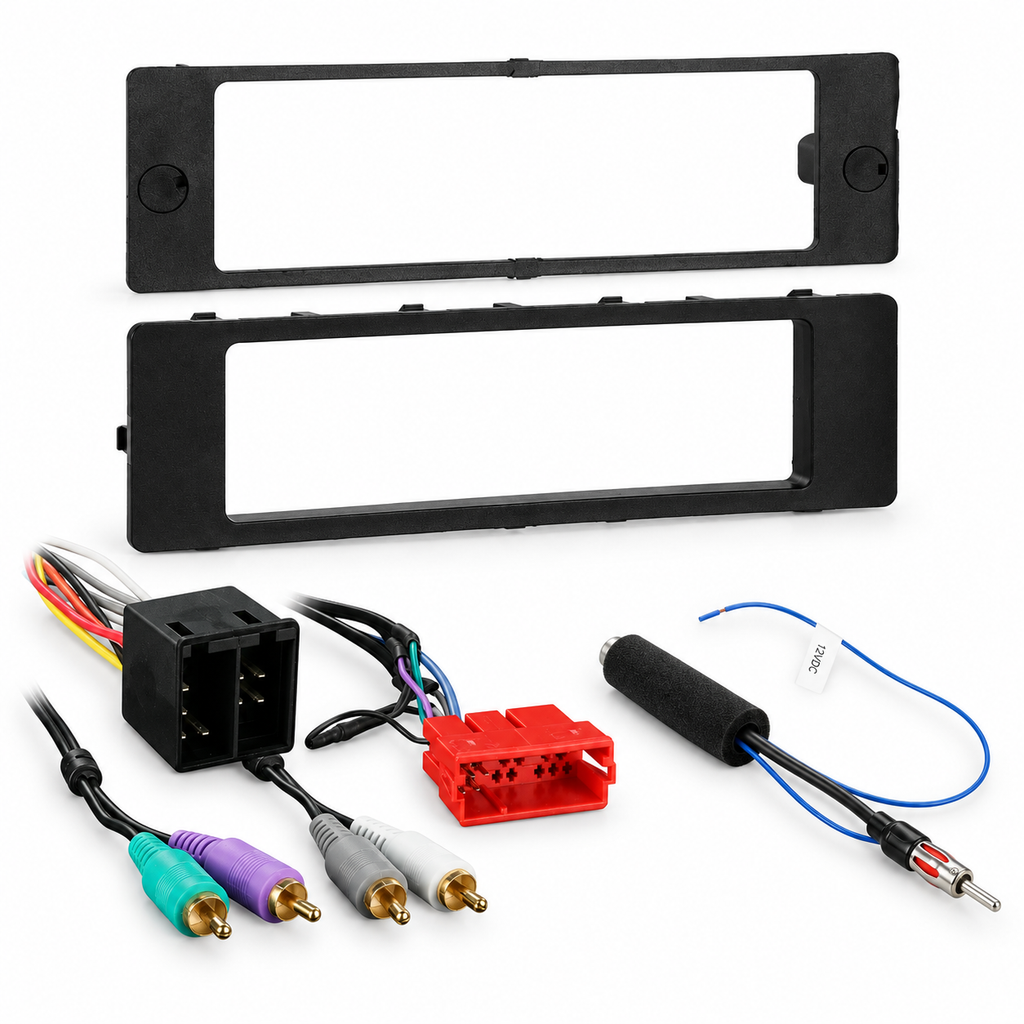 Metra 99-9100 Dash Kit Harness Antenna Fits Audi A4/A6/A8 1996-1999 TT 2000-2006 Amplified