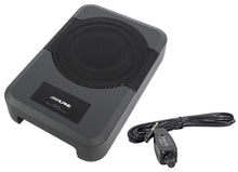 Load image into Gallery viewer, Alpine PWE-S8 Powered Subwoofer 120W Compact Powered 8" Car Subwoofer for Under or Behind the Seat