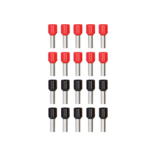Load image into Gallery viewer, Tsunami TSX-8GA-FERR 20-Piece Red and Black 8GA Ferrules - Refill Pack