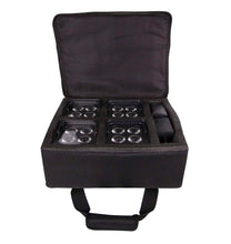 Load image into Gallery viewer, Colorkey CKW-6024 MobilePar Mini Hex 4 Uplight Bundle with Carrying Case - 4-Pack