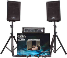 Load image into Gallery viewer, Peavey Audio Performer Pack Complete Portable PA System