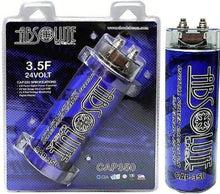 Load image into Gallery viewer, ABSOLUTE CAP350B 3.5 FARAD POWER CAR CAPACITOR FOR ENERGY STORAGE TO ENHANCE BASS DEMAND FROM AUDIO SYSTEM (BLUE)