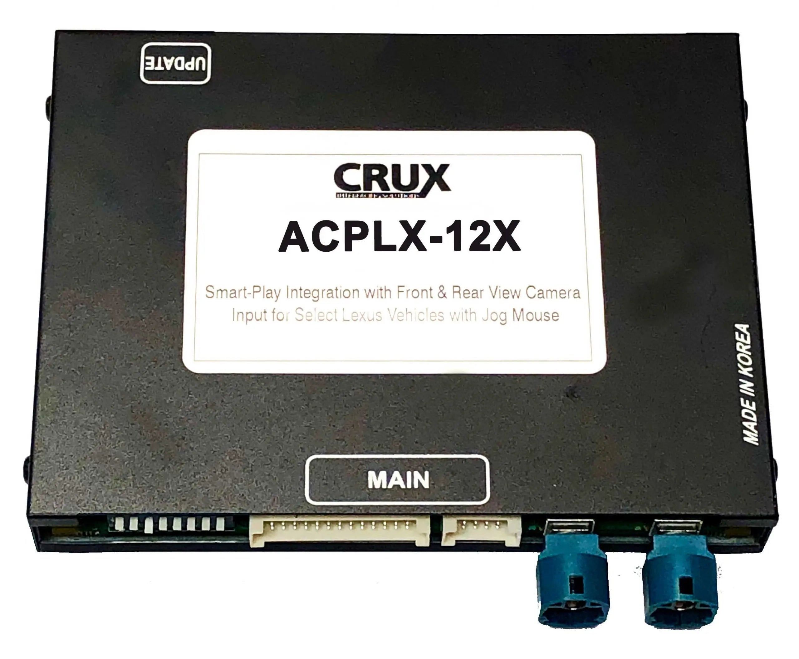 Crux ACPLX-12XW Smart-Play Integration for Select 2014-2020 Lexus GX460s and 2016-2019 Toyota Landcruisers with OEM NAV