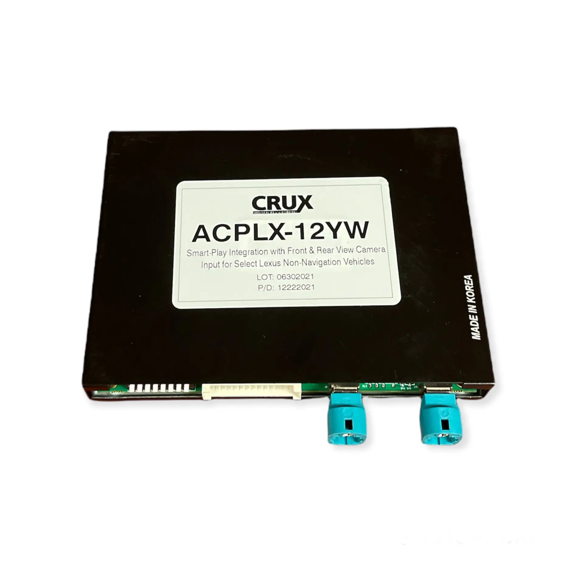 Crux ACPLX-12YW Wireless Smart-Play Integration with Multi Camera Inputs for Select 2013-2020 Lexus Vehicles without OEM Navigation