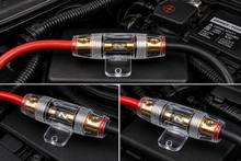Load image into Gallery viewer, 2 Patron Audio PAFU80 80 Amp Inline AGU Fuse Holder Fits 4, 8 &amp; 10 Gauge Wire