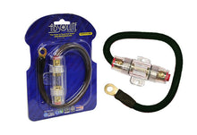 Load image into Gallery viewer, Absolute AGHPKG4BK 4 Gauge Power Cable and In-Line Fuse Kit (Black)