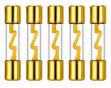 Load image into Gallery viewer, Absolute AGU80-50 50 Pack 80 Amp Gold-Plated AGU Glass Fuse