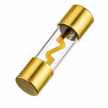 Load image into Gallery viewer, Absolute AGU50-5 5-Pack 50 Amp Gold-Plated AGU Glass Fuses