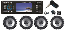 Load image into Gallery viewer, Absolute DMR-360BTAD 3.5" DVD/CD/MP3/AM/FM Player &amp; 2 Pairs Alpine SXE-1726S 6.5" Speakers