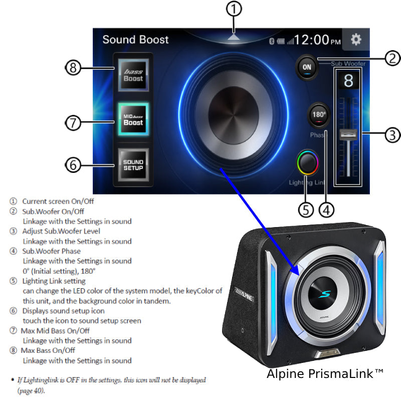 Alpine ILX-W770 7" Wireless Apple CarPlay Android Auto & S2-S40C 4" Component Speakers, Mobile Holder, Tape