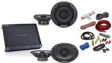 Load image into Gallery viewer, Alpine Bundle 1-Pair SPE-6090 6x9" Coax speakers, 1-Pair SPE-5000 5.25" Coax, BBX-F1200 280W 4-Ch Amp and Wiring