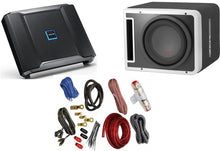 Load image into Gallery viewer, Alpine R-SB10V 10" Subwoofer Enclosure R-A75M 750W Mono Amplifier KIT4 Wiring Kit