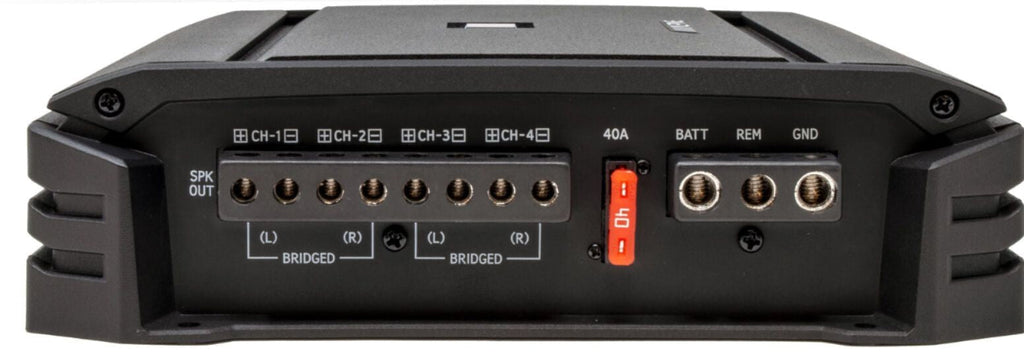 Alpine S2-A36F 4CH Amplifier + XED650C Component + V465 6.5" Speaker & Amp Kit