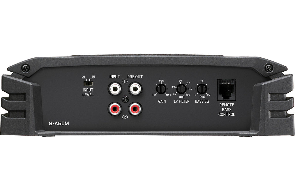 Alpine S2-A60M  Monoblock 600W Class-D Amplifier + 4 Gauge Amplifier Kit