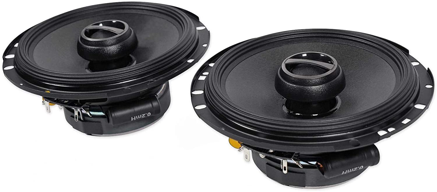 2 Alpine S-S65 Car Speaker 480W Max (160W RMS) 6.5" Type-S 2-Way Coaxial Car Speakers