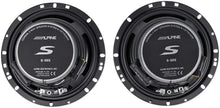 Load image into Gallery viewer, 2 Alpine S-S65 Car Speaker 480W Max (160W RMS) 6.5" 2-Way Coaxial Car Speakers