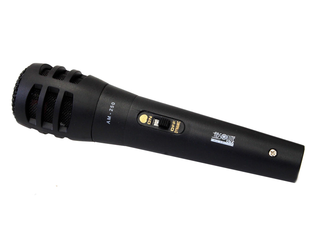4 Pack MR DJ AM250 Karaoke Dynamic Vocal Wired Microphone